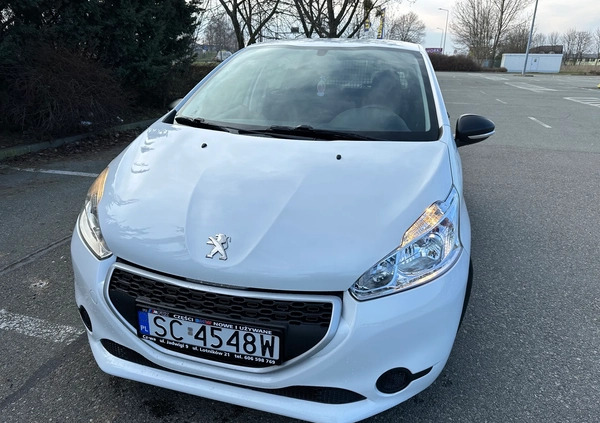 Peugeot 208 cena 17999 przebieg: 188800, rok produkcji 2014 z Częstochowa małe 562